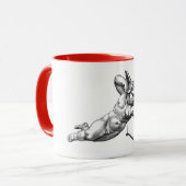  Cherub Cupid Love Mok (Voorkant links)