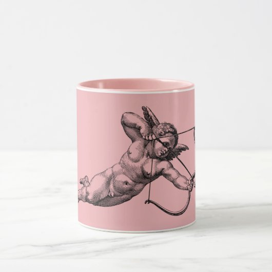  Cherub Cupid Love Mok (Midden)