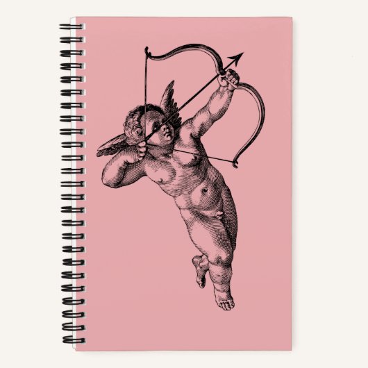 Cherub Cupid Love Notitieboek (Voorkant)