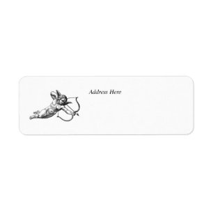 Cherub Cupid Love Return-adreslabels Etiket