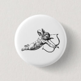  Cherub Cupid Love Ronde Button 3,2 Cm