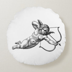 Cherub Cupid Love Round Sierkussen Rond Kussen