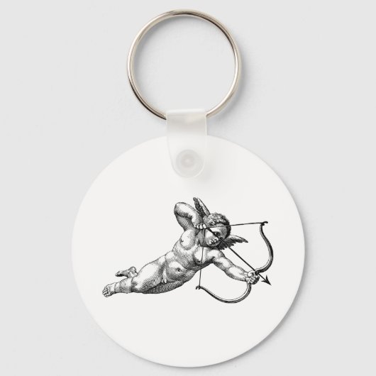 Cherub Cupid Love Sleutelhanger (Voorkant)