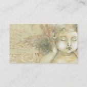 Cherub en Gold Rozen Visitekaartje (Achterkant)