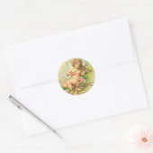 Cherub en Viool Stickers (Envelop)