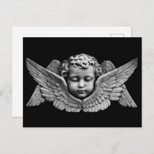 Cherub en Wings Briefkaart (Voorkant / Achterkant)