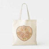 Cherub Engel Hart Tote Bag (Achterkant)