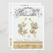 Cherub Evening Uitnodiging (Voorkant / Achterkant)