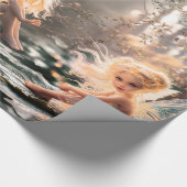 Cherub Fairy Cadeaupapier (Hoek)