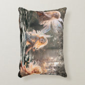Cherub Fairy Pillow Accent Kussen (Voorkant(Verticaal))