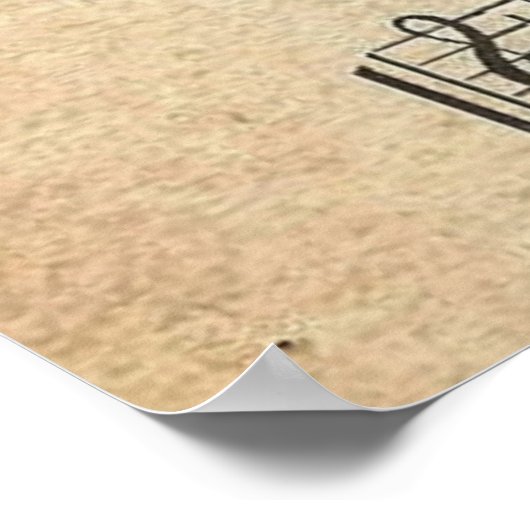  Cherub Girl Collage Poster (Hoek)