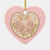 Cherub Heart Angel Ornament (Voorkant)