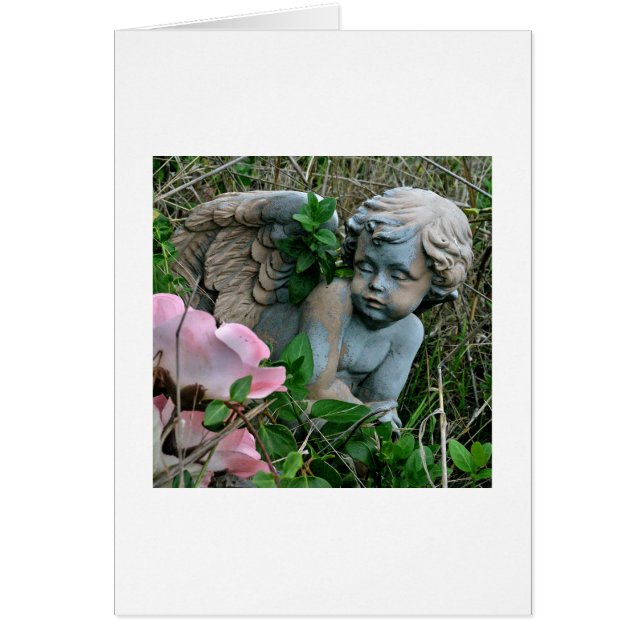 Cherub in de gras (Voorkant)