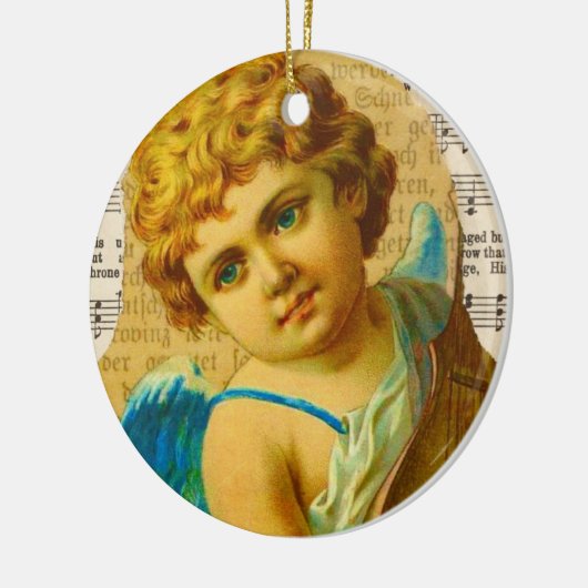 Cherub Keramisch Ornament (Links)