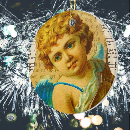 Cherub Keramisch Ornament