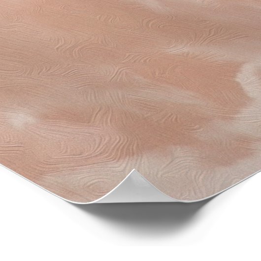 Cherub kijkt omhoog poster (Hoek)