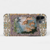 Cherub Love stroomt over de stad Monogram Case-Mate iPhone Case (Achterkant (horizontaal))