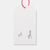  Cherub met Stork bij Lake Cadeaulabel (Achterkant)