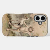  Cherub met Stork bij Lake Case-Mate iPhone Case (Achterkant (horizontaal))