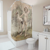  Cherub met Stork bij Lake Douchegordijn (In situ)