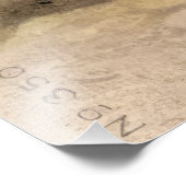  Cherub met Stork bij Lake Foto Afdruk (Hoek)