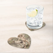  Cherub met Stork bij Lake Kartonnen Onderzetters (Insitu)