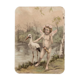  Cherub met Stork bij Lake Magneet