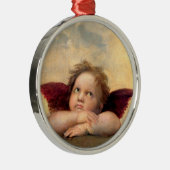 Cherub Metalen Ornament (Rechts)