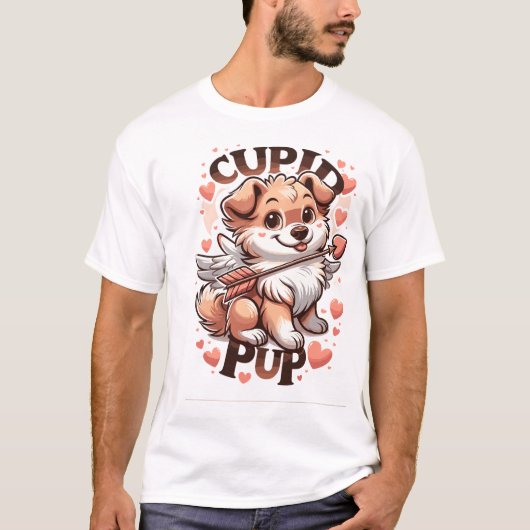 Cherub Pooch - Cupido Pup T-shirt (Voorkant)