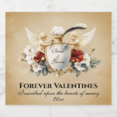 Cherub Sparkling Wijnetiket (Enkel label)