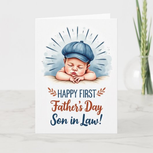 Cherub Vaderdag Kunstkaart Kaart (Voorkant)