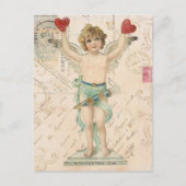 cherub Valentijn briefkaart (Voorkant)