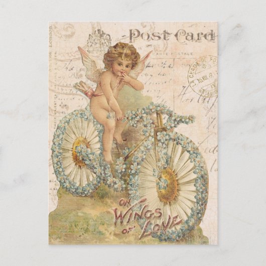  cherub Valentijn briefkaart (Voorkant)