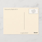 Cherub van Raphael Briefkaart (Achterkant)