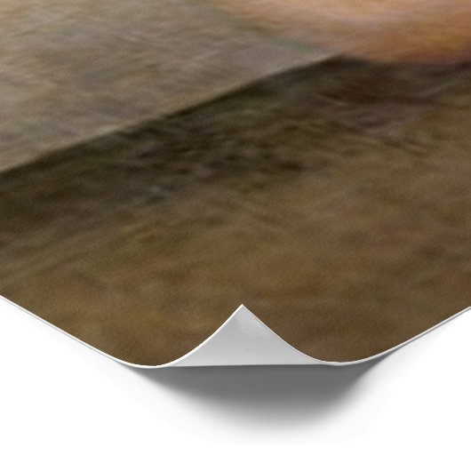 Cherub van Sistine Madonna door Raphael Poster (Hoek)