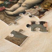Cherub Vintage Valentine's Collage Cherished Token Legpuzzel (Zijkant)