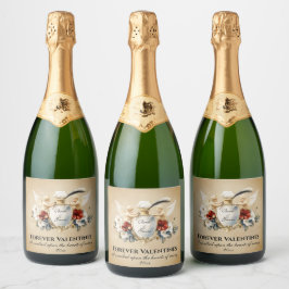 Cherubijn Sparkling Wijnetiket