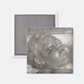 Cherubim Crying, 1521 Magneet (Voorkant / Achterkant)