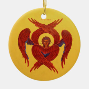 Cherubim en Seraphim Orthodox Icon Ornament