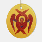 Cherubim en Seraphim Orthodox Icon Ornament (Links)