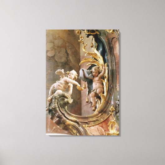 Cherubs, 1737-66 canvas afdruk (Voorkant)