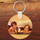 Cherubs, Angels, na Raphael: Origineel kunstwerk Sleutelhanger (Voorkant)