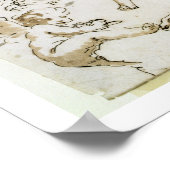 Cherubs, begin 18e eeuw (pen, inkt en was) poster (Hoek)