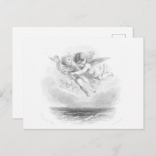 Cherubs Briefkaart (Voorkant / Achterkant)
