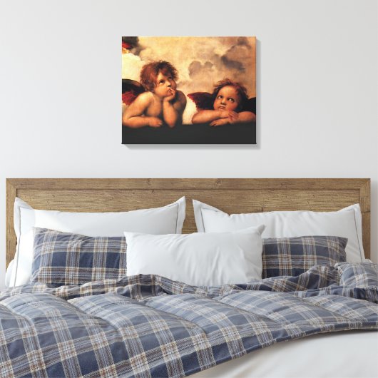Cherubs Canvas Afdruk (Insitu (Slaapkamer))
