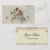 Cherubs en Doves, Roepkaart Contactkaartje (Voorkant / Achterkant)