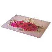 Cherubs en Rozen-Wall Pocket-15x11 snijvlak Snijplank (Hoek)