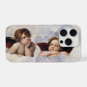 Cherubs, gevleugelde engelen schilderij van Raffae iPhone 15 Pro Case