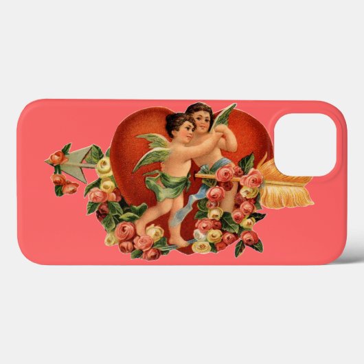   Cherubs & Heart Case-Mate iPhone Case (Achterkant (horizontaal))