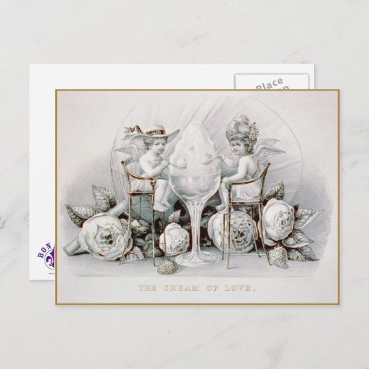 Cherubs & Ice Cream - Briefkaart (Voorkant / Achterkant)